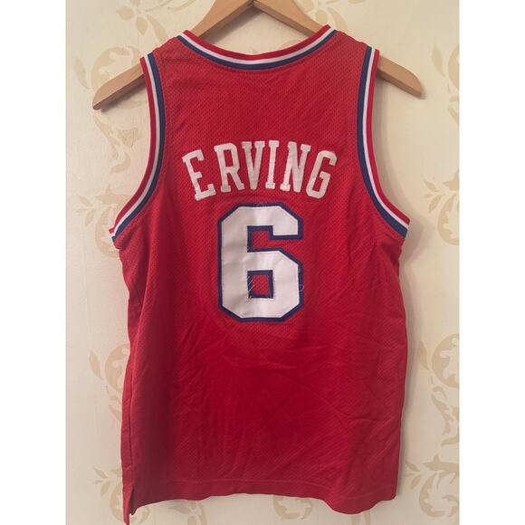 Hardwood Classics Sixers Julius Ewing Boys Jersey Size M